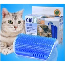 Feyza Design Mavi Renkli Kedi Kaşınma Aleti, Rahatlatıcı ve Eğlenceli Kullanım