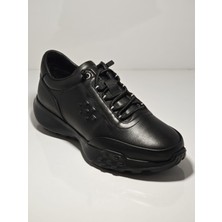 Voyager 1160 Siyah Erkek Günlük Deri Comfort Casual Ayakkabı