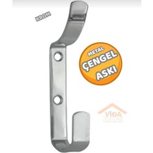 Beşel Vidahane Metal Çengel Askı