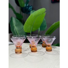 Roykıng Royking Konik Cup Bardak Füme -Kahve   Kokteyl Kase Su Bardağı YV-499