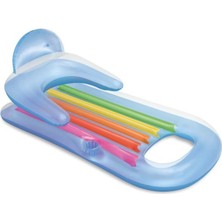 intex Sultan Koltuğu Bardak Yuvalı Çift Siboplu 160X85 Cm, Şık ve Konforlu Tasarım