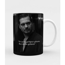 Sartre Art Eşref Rüya Eşref Tek 1 Dizi Özel Tasarım Hediyelik Kupa Bardak