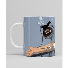 Sartre Art Çay Serum Tasarımlı Hediyelik Kupa Bardak