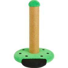 Feyza Design Yeşil Renkli Pet Tırmalama Platformu, Ekstra Dayanıklı ve Konforlu