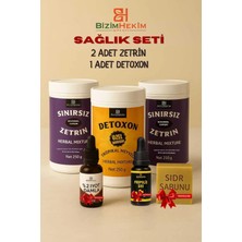Zetrin Sınırsız Karışım 2 Adet Detoxon Tropikal Meyveli 1 Adet 250 gr X3