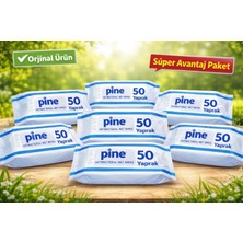 Pine Uraymed Alkolsüz Vücut ve Perine Havlu Tip Islak Mendil 50*7 (350 Yaprak)