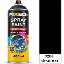 Sgs Sprey Boya Mat Siyah RAL9005 400ML