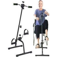 PremiumPort Mini Kondisyon Bisikleti, El ve Ayak Çift Pedallı Egzersiz Aleti