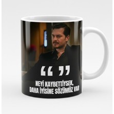 Sartre Art Eşref Rüya Eşref Tek 5 Dizi Özel Tasarım Hediyelik Kupa Bardak