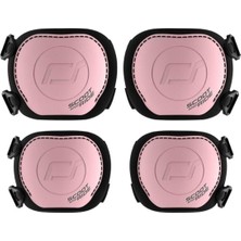 PremiumPort Rahat ve Şık S-M Scooter Dizlik ve Dirseklik Koruyucu Set, Pembe
