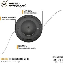 Weed Warrıor Autowinder Iı Üniversal Fit Tıraş Makinesi Yedek Çırpma Başlığı