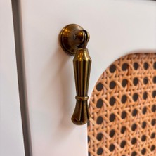 Gürçay Hırdavat Orkide Sarkaç Kulp Antik - 2 Adet