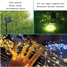 Eco Lounge Güneş Enerjili 200 LED Dış Mekan Aydınlatma Şeridi