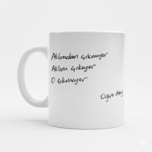 Sartre Art Oguz Atay Şiir Tasarımlı Hediyelik Kupa Bardak Kahve