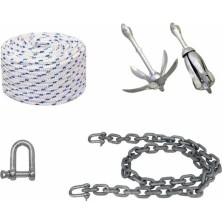 PremiumPort 1,5kg Hafif Şemsiye Çapa Seti, Güçlü ve Dayanıklı Tasarım