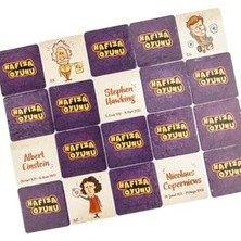 Bilim Insanlarını Bul Okul Öncesi Hafıza Geliştirici 20'li Oyun Kartları