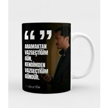 Sartre Art Eşref Rüya Eşref Tek 4 Dizi Özel Tasarım Hediyelik Kupa Bardak