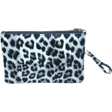 Maykis Leopar Clutch Çanta