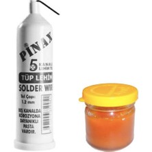 Akıllı Durak Tüp Lehim Teli ve Lehim Pastası Set (491)