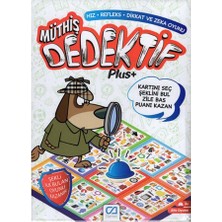 Nunu Müthiş Dedektif Plus+ Dikkat ve Zeka Oyunu | Eğitici Oyuncak Aile Kart Oyunu (3+ Yaş)