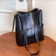 WYS Büyük Kapasiteli Şık Kova Çanta