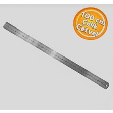 Gfb GFB1441 Paslanmaz Çelik Cetvel 100 cm