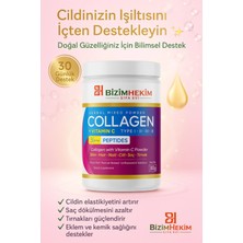 Collagen + Vitamin C | Biotin, Hyaluronik Asit & Q10 Içeren Toz Takviye (300 G)