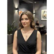 Eski Yeni Antik Mini Uğur Böceği Gümüş Kolye