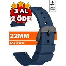 Trendburada Huawei Watch Gt Gt2 Gt3 Gt4 Gt5 Pro 46mm Xiaomi Redmi Watch 5 Active-Lite Saat Uyumlu 22mm Silikon Saat Kordonu Kayışı TB1