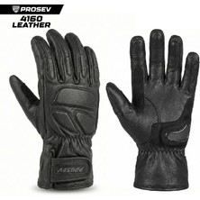 Kuzey Motor 4160 Siyah Deri Eldiven En Sertifikalı