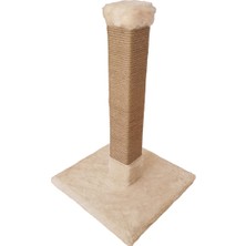 Feyza Design 60 cm Kare Tırmalama Tahtası, Ev ve Kedi Dostu, Dayanıklı ve Şık Tasarım