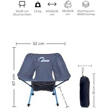 Skygo Badger Mimir Katlanır Pratik Kamp Sandalyesi, Dayanıklı Kamp Ekipmanları, Kamp Aksesuarları, Açık Hava Sporları,yürüyüş, Doğa Sporları