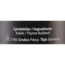 Skygo Plant Organic Kekik Tuzluklu Cam 13 gr