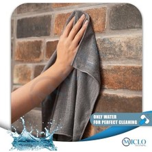 Skygo | Mikrofiber Kareli Mutfak Bezi | 40X40CM Leke Tutmaz, Koku Yapmaz | Deterjan ile Kullanıma Uygun | X3 Adet