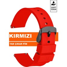Trendburada Huawei Watch Gt Gt2 Gt3 Gt4 Gt5 Pro 46mm Xiaomi Redmi Watch 5 Active-Lite Saat Uyumlu 22mm Silikon Saat Kordonu Kayışı TB1