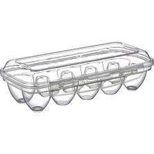 Skygo -10 Bölmeli Kilitli Kapaklı Yumurtalık Saklama Kutusu YU110