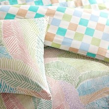 Skygo Cardie Çift Kişilik Nevresim Takımı Turkuaz