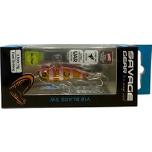 Savage Gear Vib Blade 4gr 3.5cm Vibrasyon Jig Yem Gold Pink Zebra
