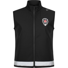 Modanka Özel Güvenlik Yelek Softshell Rüzgar Su Geçirmez Kalın Kadın Erkek Yan Fermuarlı 2 Yan Fermuar Cepli