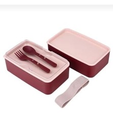 Skygo Store 2 Kat Yemek Saklama Kabı Beslenme Kutusu Seti - Sporcu Diyet Öğrenci Fitness Okul Işyeri Sefer Tası