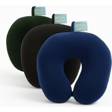 Skygo Seyahat Boyun Yastığı – Büyük Boy, Ergonomik & Boyuna Geçmeli Destek Yastığı, Araç, Uçak ve Ofis Için Rahat U Yastık (Renk Stok Durumuna Göre Gönderilir)