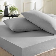 Skygo Basic Düz Pamuk Çarşaf,, Tek Kişilik