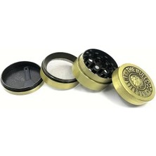 Skygo Grinder, 38 Mm, 4 Katlı, Mıknatıslı Metal Baharat Öğütücü