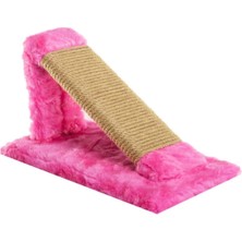 Feyza Design Yumuşak ve Dayanıklı Kedi Tırmalama Rampası Doğal Ahşap Tasarım