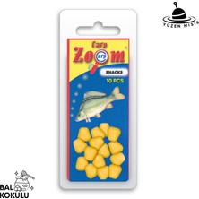 Yüzen Silikon Mısır Yem - Yüzen Sazan Mısırı - Midi - 10 Adet - Bal Kokulu