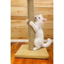 Feyza Design 55CM Uzun Tırmalama Çubuğu, Kediniz Için Eğlenceli Aktivite