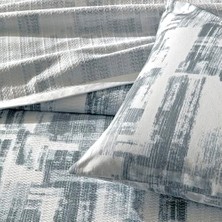 Skygo Baskılı Jamie Çift Kişilik Pike Takımı Gri