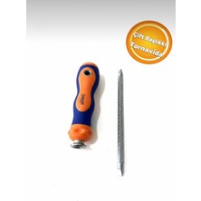 Miraç Çift Uçlu Tornavida Yıldız+Düz Değişken Uçlu Tornavida