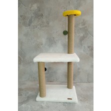 Feyza Design Mega Boy Step Kedi Tırmalama Tahtası ile Eğlenceli ve Aktif Anlar