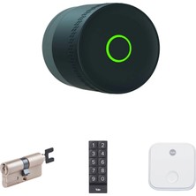 Yale Linus L2 Lite Akıllı Kilit Seti Siyah Linus , Barel ,Tuş Takımı ve Wi-Fi Köprüsü